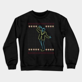 The Young Professor Ugly Christmas Sweater Crewneck Sweatshirt